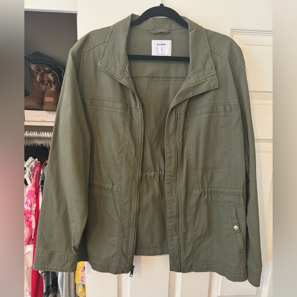 Green jacket